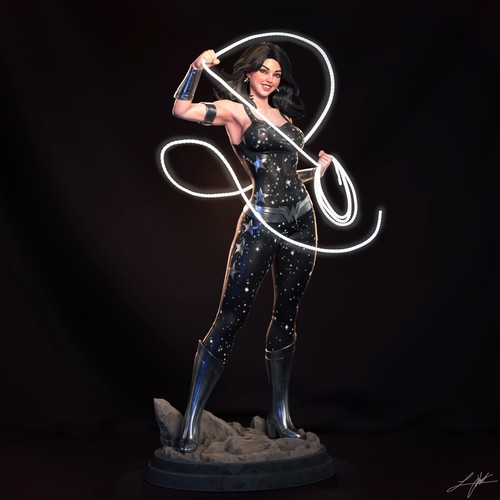 Donna troy kit - troy, modellino