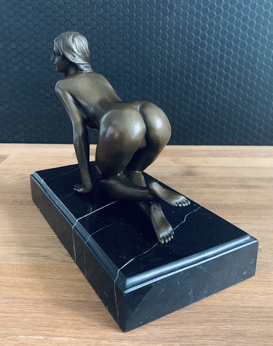 Statua bronzo vergine - statua, in