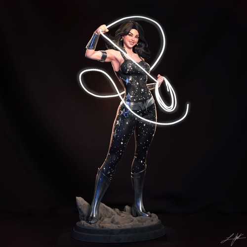 Statua donna troy - statua, kit