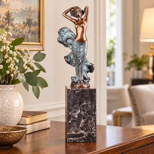 Scultura bronzo nudo - in,