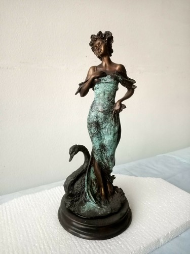 Statua bronzo 34x15 - in, cm