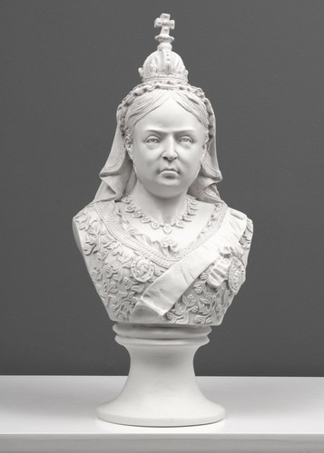 Scultura busto regina vittoria - busto,