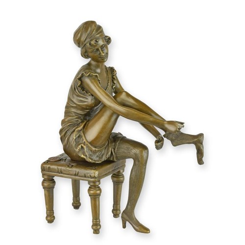 Statua moderna scultura bronzo - scultura,
