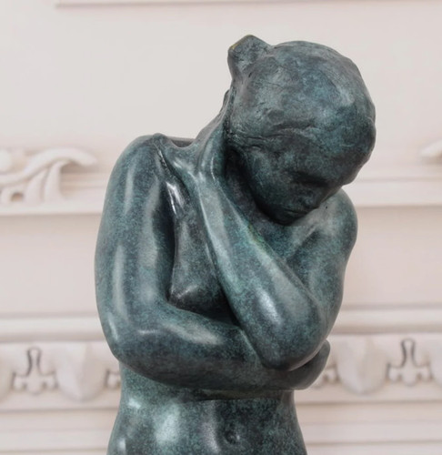Statua bronzo eve auguste - eve,