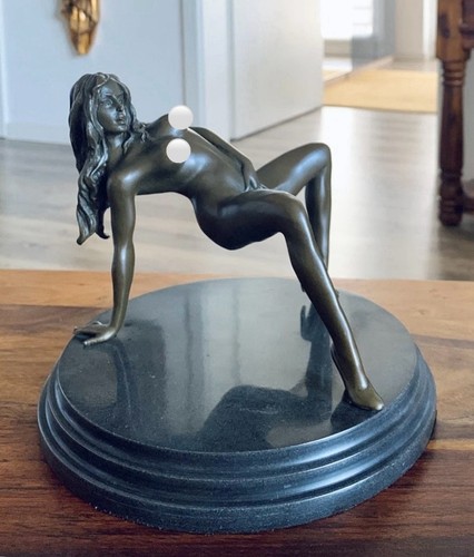 Statua bronzo vergine - statua,