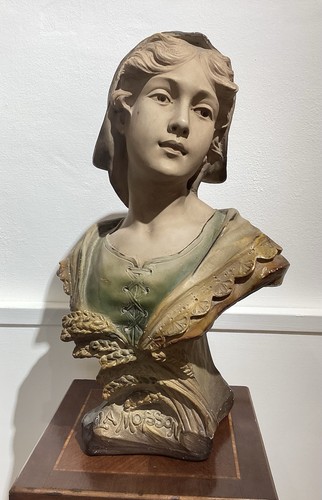 Statua art nouveau busto - statua,