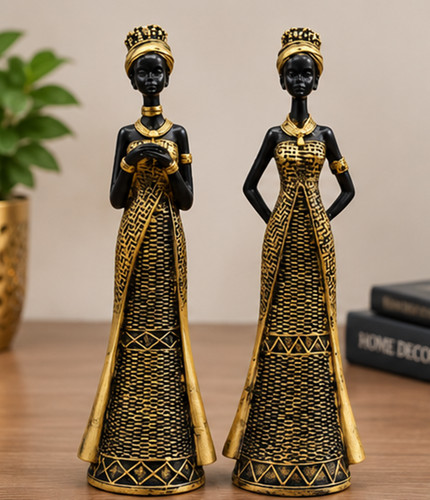 Set statuine donna - di,