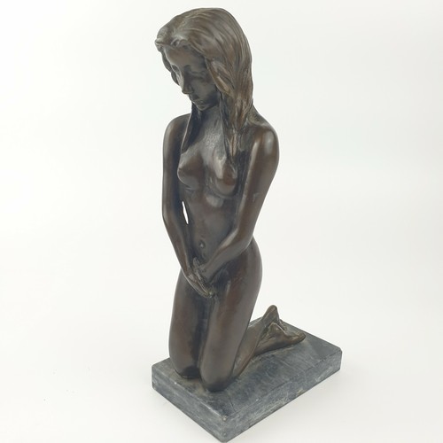 Statua bronzo una donna - statua,
