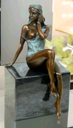 Statua bronzo vergine - in,