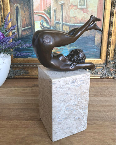 Statua bronzo vergine - statua,