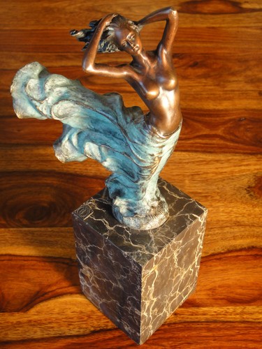 Statua bronzo vergine - , marmo