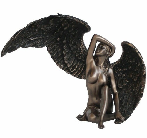 Statua scultura donna alata - statua/scultura,