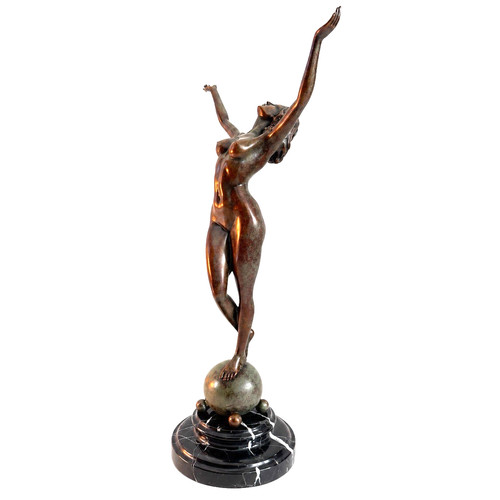 Statua bronzo donna nuda - statua,