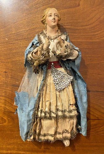 Antica statua giovane donna - antica, "