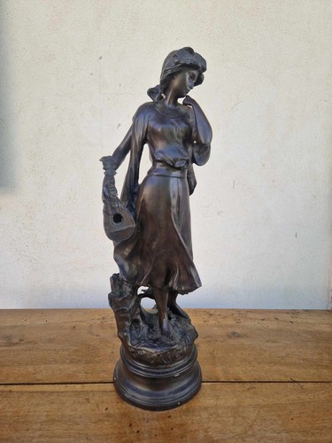 Bellissima statua bronzo - in,