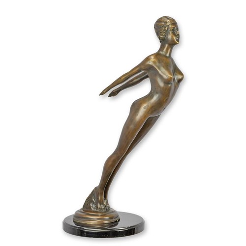 Statua moderna scultura bronzo - moderna,