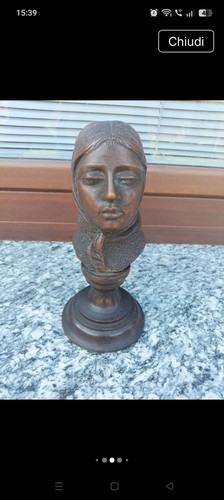 Antica statua donna con - donna,