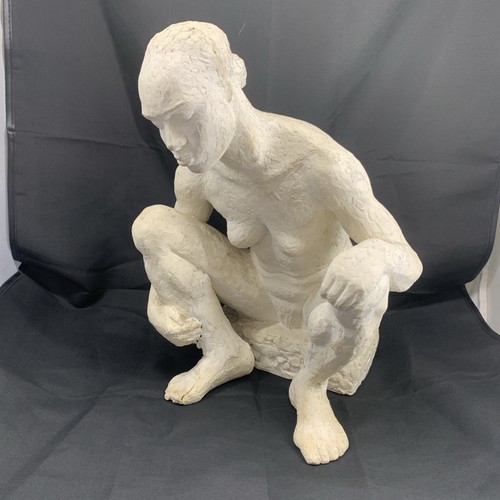 Statua donna gesso sandrine - gesso,