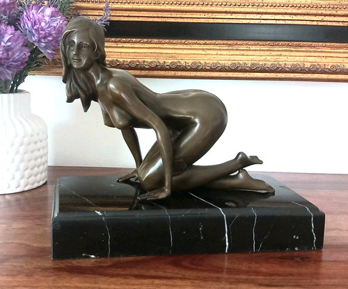 Statua bronzo vergine - bronzo,