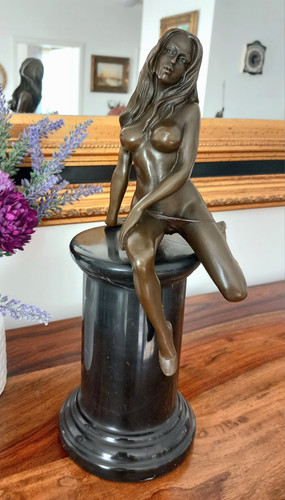 Statua bronzo vergine - statua,