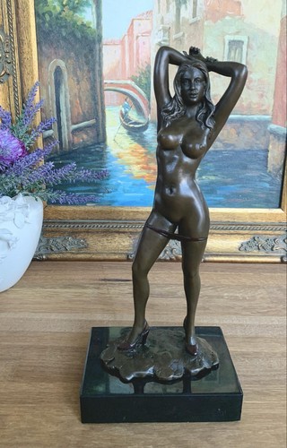 Statua bronzo vergine - statua,