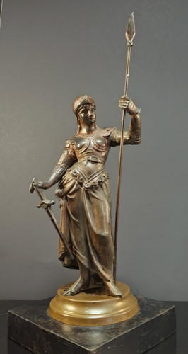Antica statua farro - statua, di