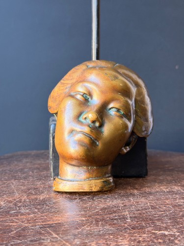 Maschera scultura vintage