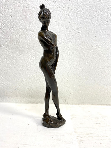 Scultura figura nudo femminile - scultura,