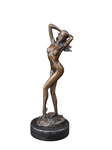Statua bronzo scultura nudo - statua, in