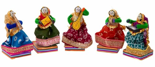 Set musicisti statue donne - musicisti,