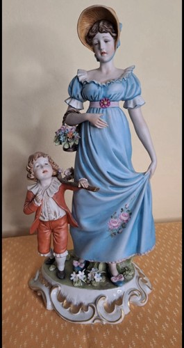 Statua porcellana italiana - statua,