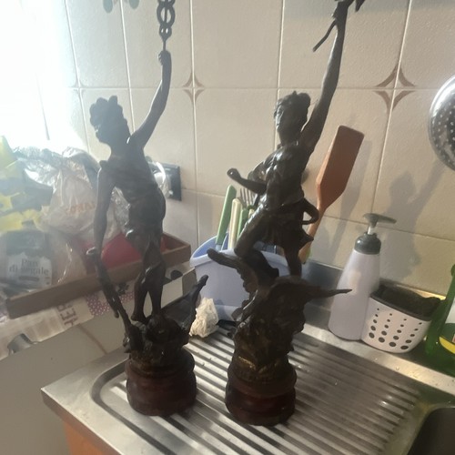 Coppia sculture statue - 2,